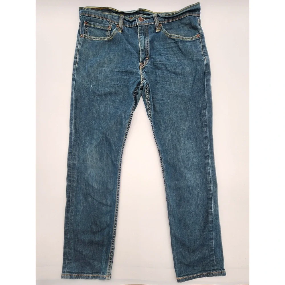 Levi's‎ 511 Jeans Mens 34x30 Blue Slim Fit Dark Wash Denim